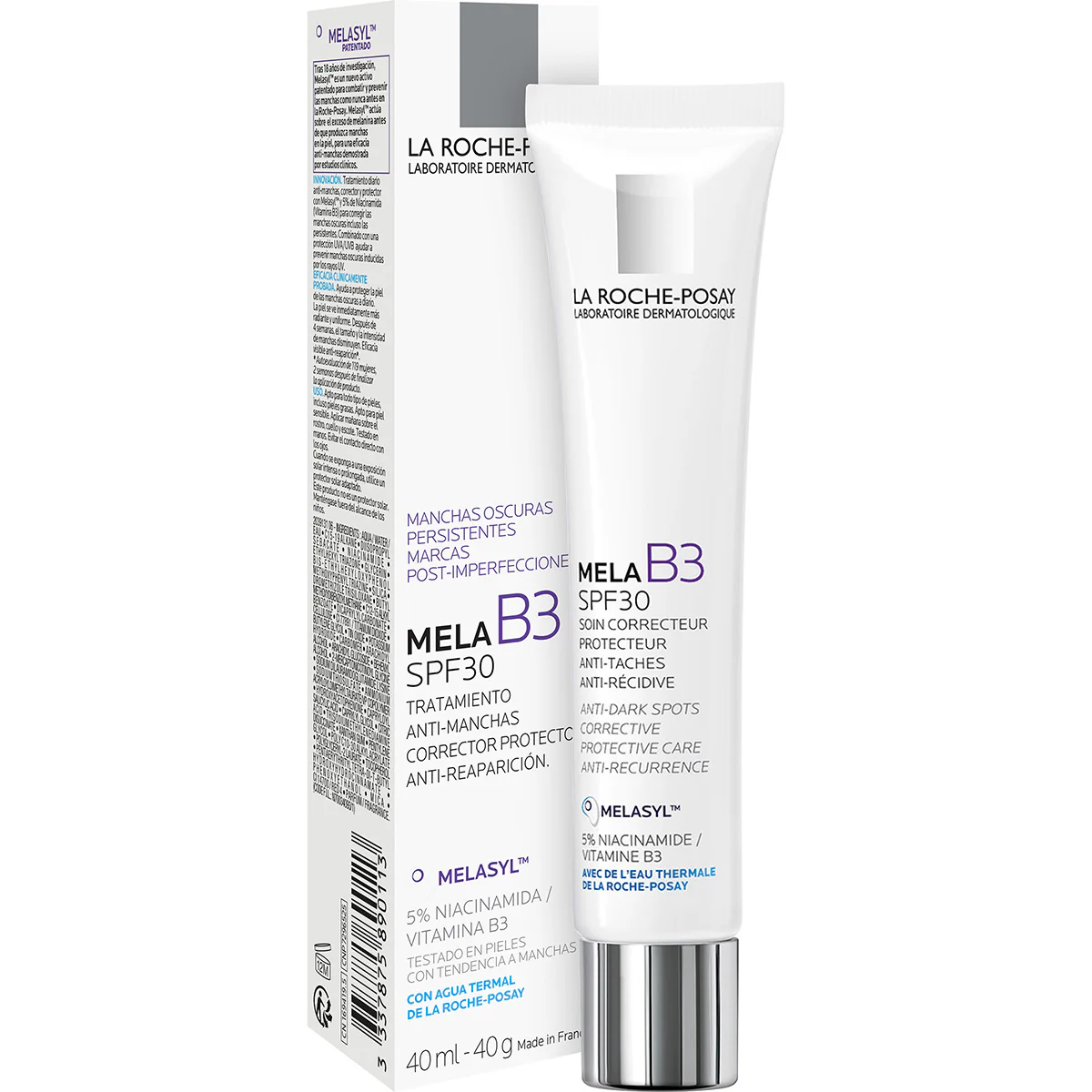 MELA B3 CREMA FACIAL ANTI MANCHAS FPS30